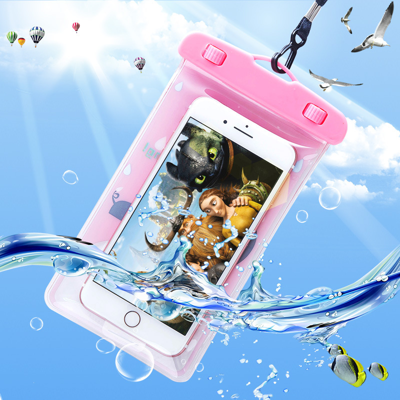 Mobile phone waterproof bag diving cover Apple 8X Huawei touch screen universal underwater photo sealing bag waterproof phone bag
