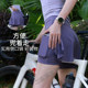 XINTOWN Summer Purple Road Cycling Suit Tops Cycling Pants Women's Butt Covering Short Skirts Anti-Embarrassing Shock Absorbing Butt Pads