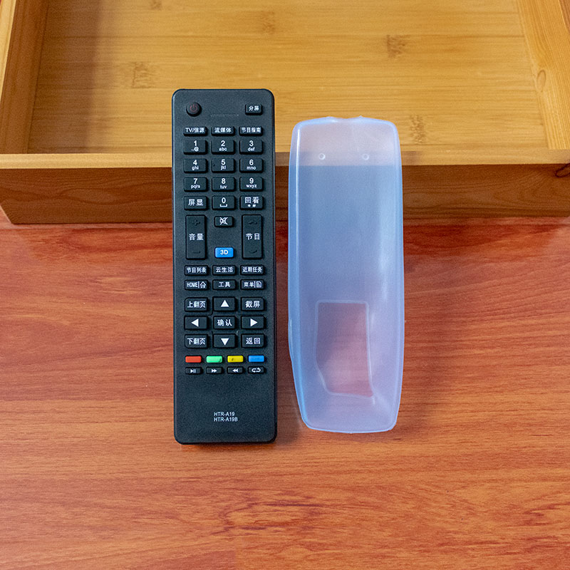 Haier LCD Smart Cloud TV Remote Control Cover HTR-A18 B A19 B Dust-proof and anti-fall silicone protective cover