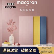 Ligos macaroon antique brick 300*600 porcelain brick kitchen toilet wall brick non-slip floor tile