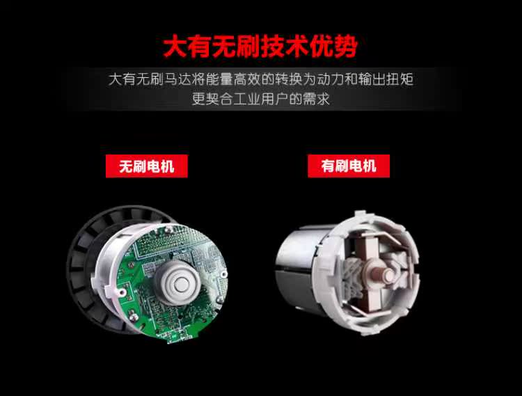 Lớn không chổi than tác động điện cờ lê sạc pin lithium súng chế biến gỗ giá đỡ tay áo công cụ cài đặt 573S - Dụng cụ điện