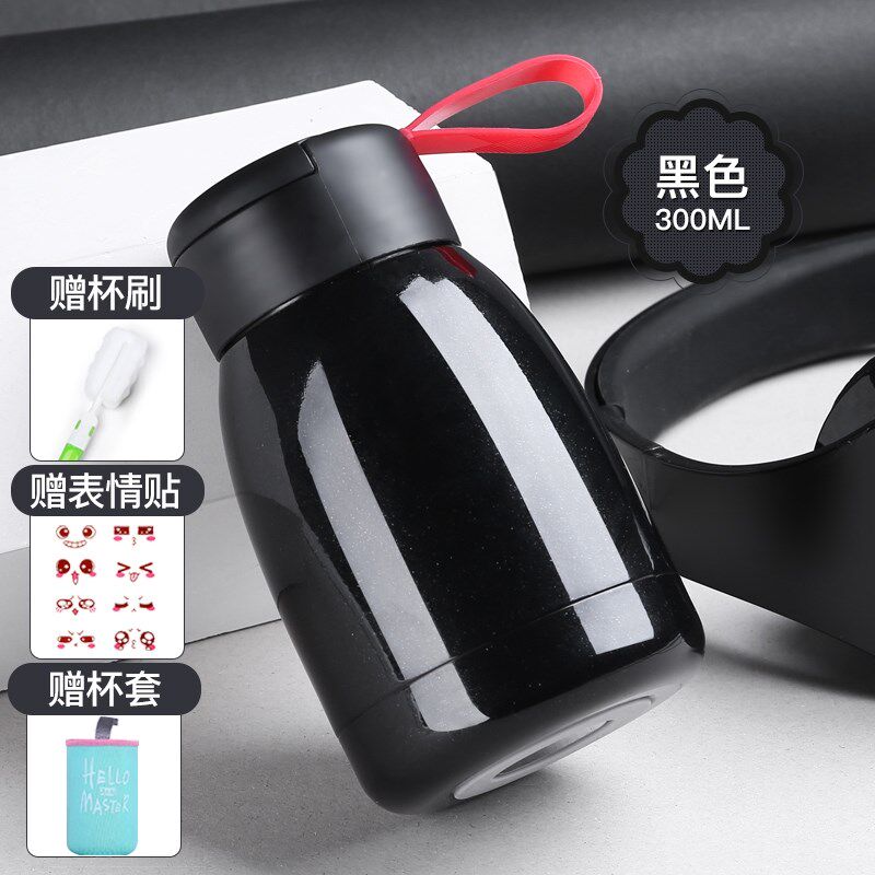 Stubby fat cup Thermos cup Chunky large mouth large capacity big belly cup Creative small cute portable