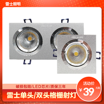 Rex Lighting Spot Light Single Head Double Head Fighting Lantern Hotel NLED501SA 502SB