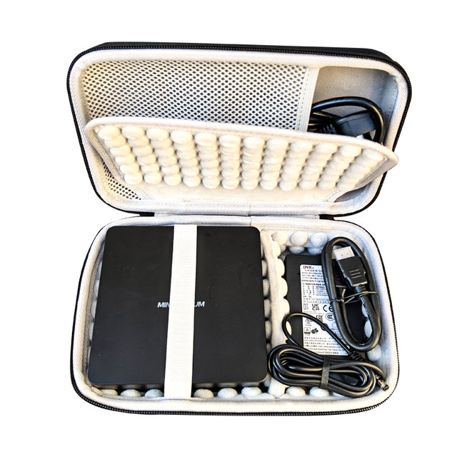Suitable for Mingfan UM870SLIM mini host storage bag Mingfan X1-370 mini computer foam shockproof bag