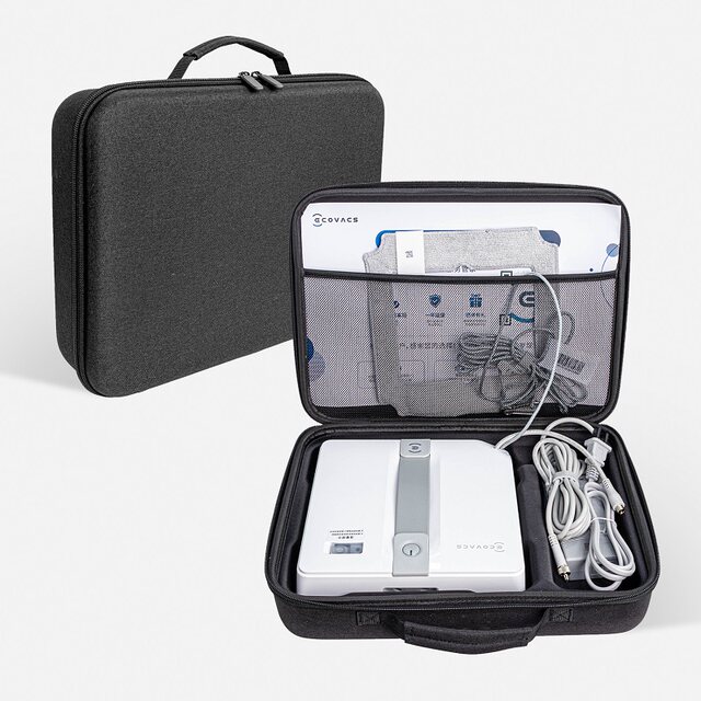 Suitable for Ecovacs Window Cleaning Robot Mini2 Window Cleaner Storage Bag Hard Shell Shockproof Bag Air Glass Cleaning Tool Bag