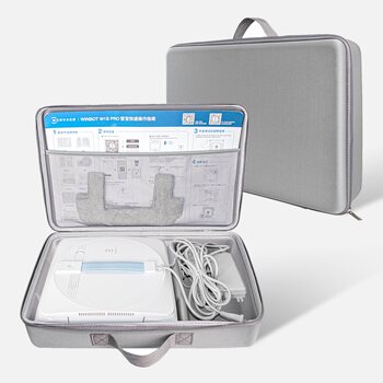 Suitable for Ecovacs W2S Window Cleaning Robot Storage Bag, Magic Mirror Window Treasure Hard Shell Bag, W1S Window Cleaning Tool Shockproof Bag