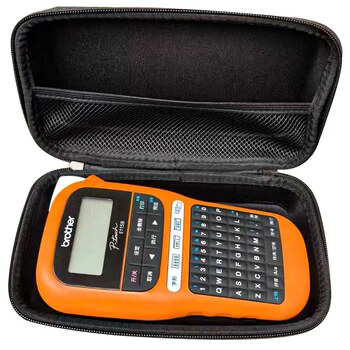 Suitable for Brother Pt-E115B Label Machine Storage Bag, Handheld Small Cable Label Printer, Portable Shockproof Bag