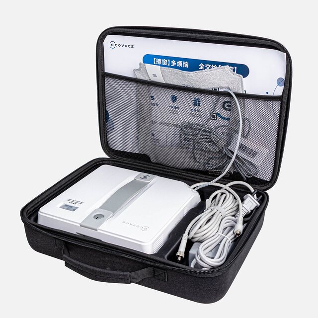 Suitable for Ecovacs Window Cleaning Robot Mini2 Window Cleaner Storage Bag Hard Shell Shockproof Bag Air Glass Cleaning Tool Bag