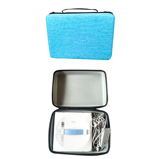 Suitable for Ecovacs Window Cleaner W1S Upgraded Version Window Cleaning Robot Storage Bag Hard Shell Shockproof Bag Portable Handbag
