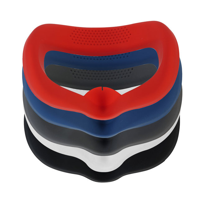 Suitable for Oculus Quest 2Nd Generation Vr Glasses, Light-Blocking Head-Mounted Anti-Sweat Silicone Cover, Soft Anti-Light Leakage Vr Eye Mask