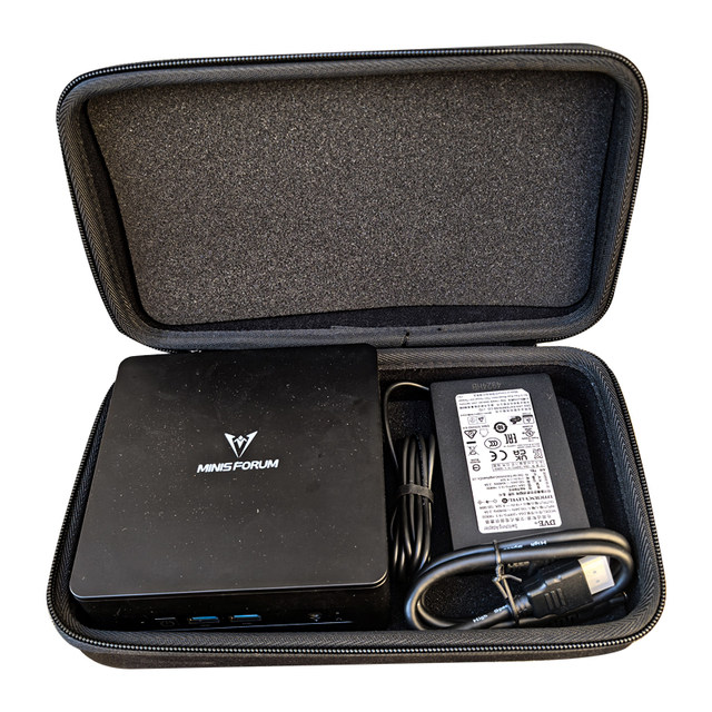 Suitable for Mingfan Um870Slim Mini Computer Host Storage Bag X1-370 Mini Desktop Computer Shockproof Bag