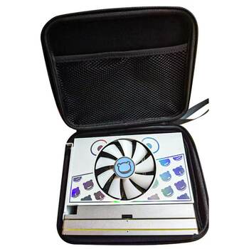 Suitable for Yeston Rtx5060 8g Cute Pet-Themed Desktop Computer Gaming Independent Graphics Card Storage Bag Hard Shell Shockproof Bag