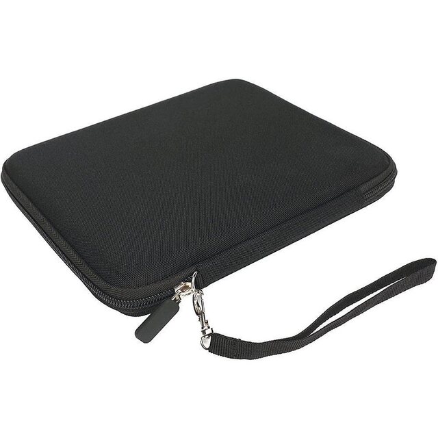 Stowable Two 2.5inch Mobile Hard Drive Hard Shell Sponge Bubble Wrap Bag Suitable for Seagate Western Digital Mobile Hard Drive Bag