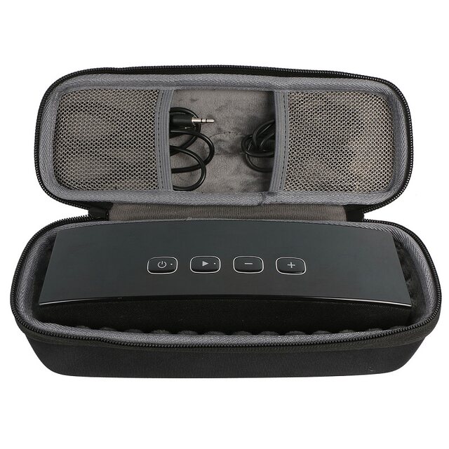 Suitable for Sanyou Ex7 Night Fishing Light Storage Bag, Inner Length 22*6.5*5.5cm, Foam Shockproof Hard Shell Speaker Bag