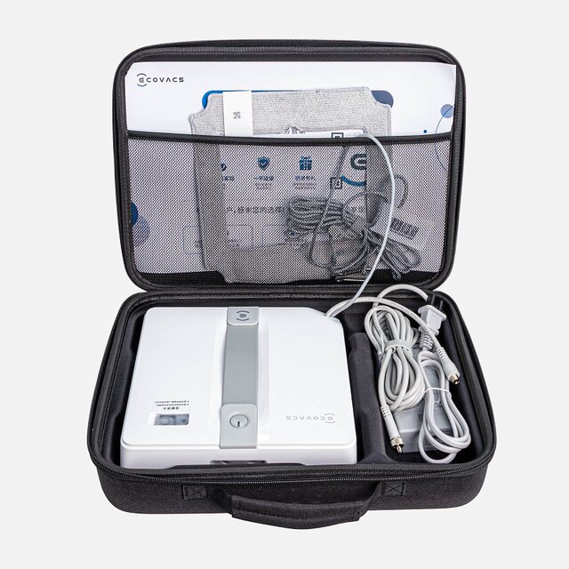 Suitable for Ecovacs Window Cleaning Robot Mini2 Window Cleaner Storage Bag Hard Shell Shockproof Bag Air Glass Cleaning Tool Bag