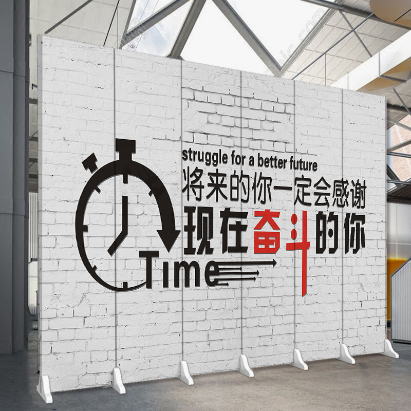 Màn hình công ty phân vùng giới thiệu công ty bàn tiếp tân phòng họp trường nhỏ thiết kế logo văn hóa tường - Màn hình / Cửa sổ vách ngăn phòng thờ bằng gỗ