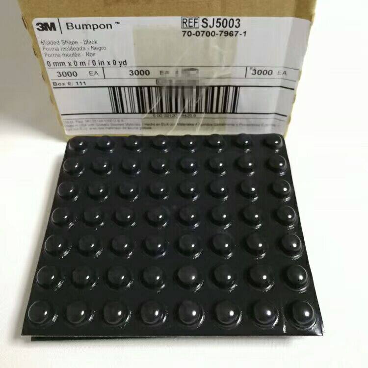 3M SJ5003 footbed black footbed 3M SJ5003 Anti-collision rubber grain