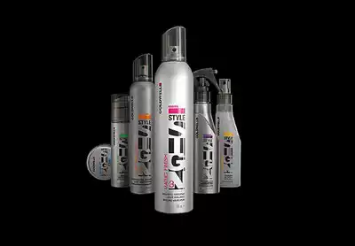 Gewei texture plump curly shiny straight series modeling hair mud wax gel spray