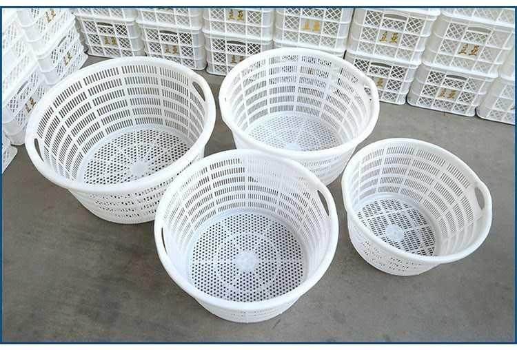Frame round clinker basket thickened large frame fruit basket Vegetable basket Watermelon storage cycle plastic basket