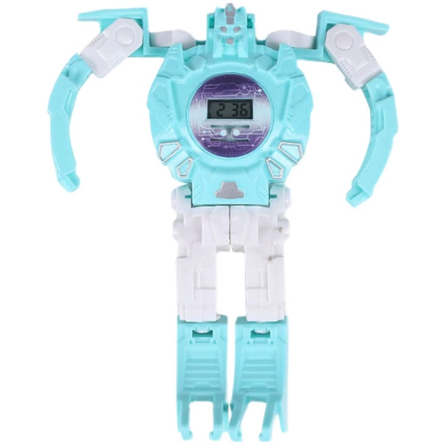 Детский трансформер, цифровые часы для школьников для мальчиков и девочек, интеллектуальная игрушка, робот, популярно в интернете, подарок на день рождения