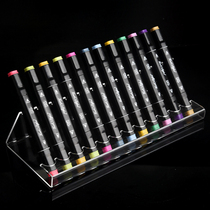 High-grade acrylic marker pen display rack eyebrow brush fountain pen gel pen transparent display rack pen insert Pen Holder