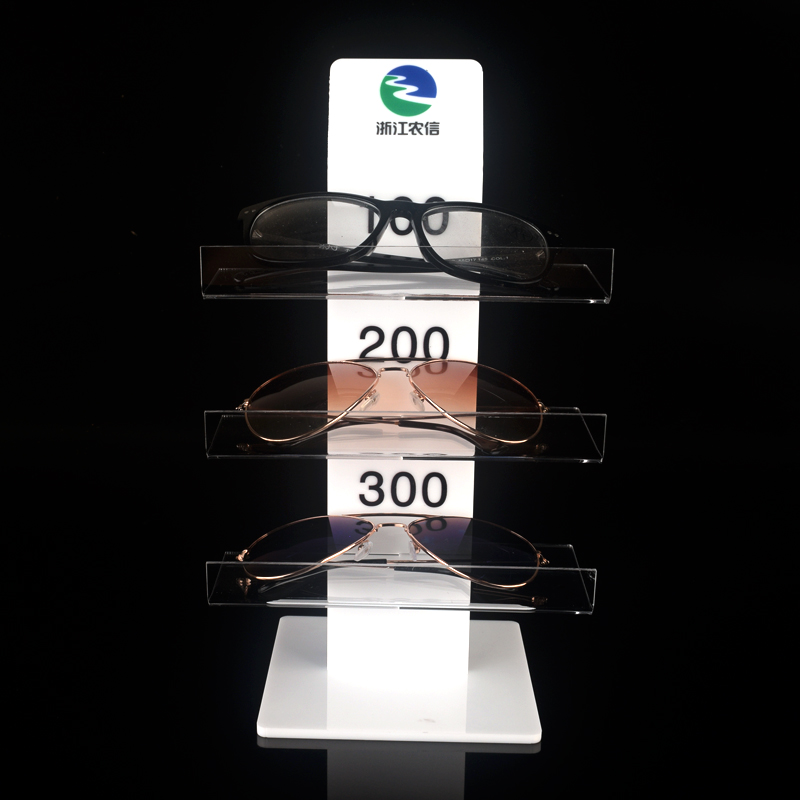 Bank counter glasses frame Acrylic glasses display frame Reading glasses frame Sunglasses Sunglasses display rack