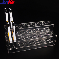48-hole acrylic pen holder display rack ballpoint pen eyeliner eyebrow pencil holder plexiglass stationery display rack props