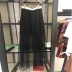 Ou Ma Shiqi 2018 mùa thu khí mới Slim cao eo quan điểm lưới váy hoang dã váy dài chân váy hoa nhí vintage hàn quốc Váy