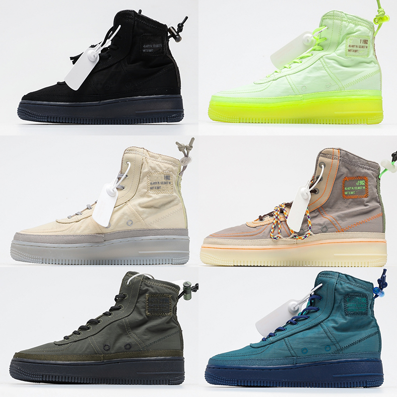 エアクッション内蔵の伸縮性バンド機能付きハイカットスニーカー、女性用防水軽量素材の防水スポーツシューズ、メンズシューズ