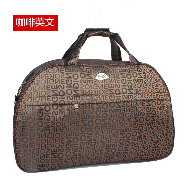 Large-capacity waterproof travel bag handbag shoulder luggage bag men and women travel bag travel travel bag Korean version