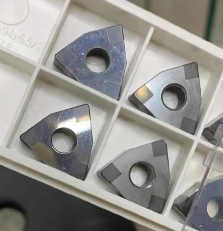 WNMG080408 Diamond Car Knife CBN ; boron nitride tool gemstone knife large block 6 angles