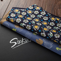 (Cool Pa)handkerchief 80 cotton Japanese style printing soft skin square towel handkerchief pure cotton women