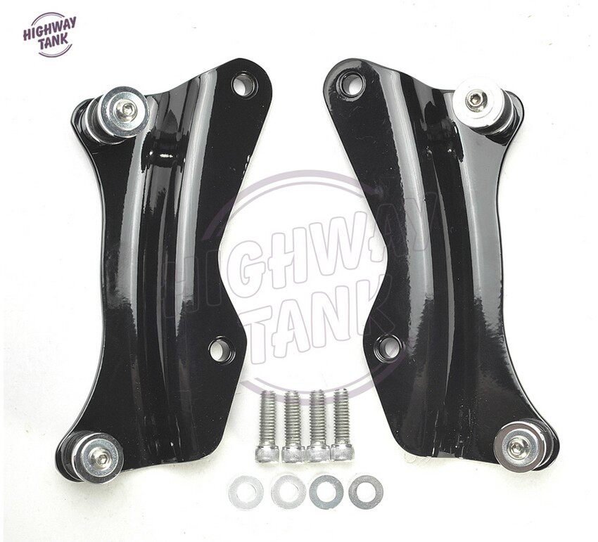 Harley Big Glide Street Glide Road King Road Glide Quick Release Mount Rear Box Backrest Mount