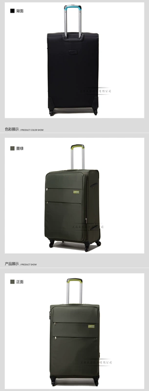 Travel Master Không thấm nước Đa năng Xe đẩy Xe đẩy Hành lý 20 24 30 Inch Hộp du lịch 158 vali kéo giá rẻ 300k