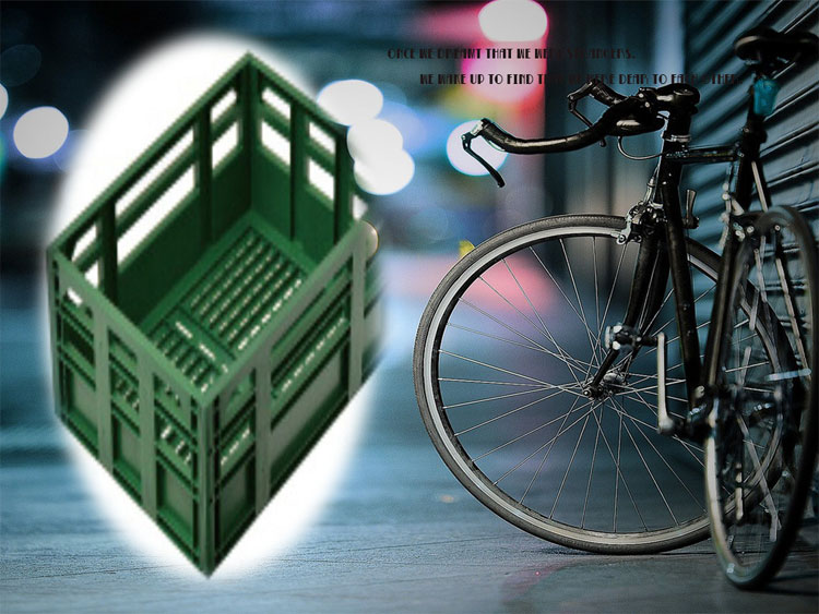 Panier pour vélo en plastique - Ref 2268142 Image 7