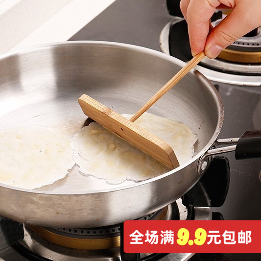 Pancake Bamboo Harrowing Tools Home Showering Bamboo Dragonfly Stall Pancake Fruit Squeegee Squeegee Egg Cake Batter
