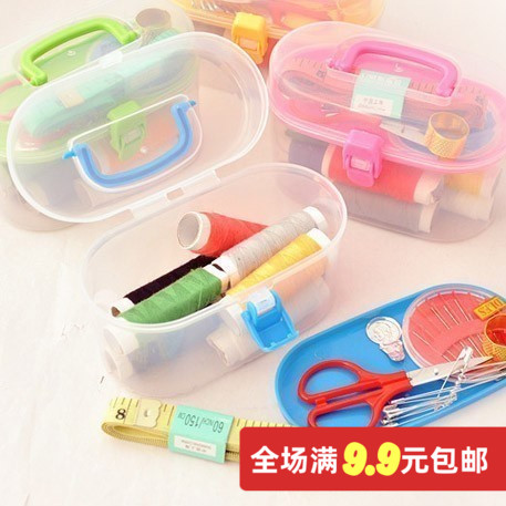 Needle Wire Box Kit Home Dorms Portable Sewing Combined Home Tool Stitch Stitch Clothing Hand-stitched Stitches