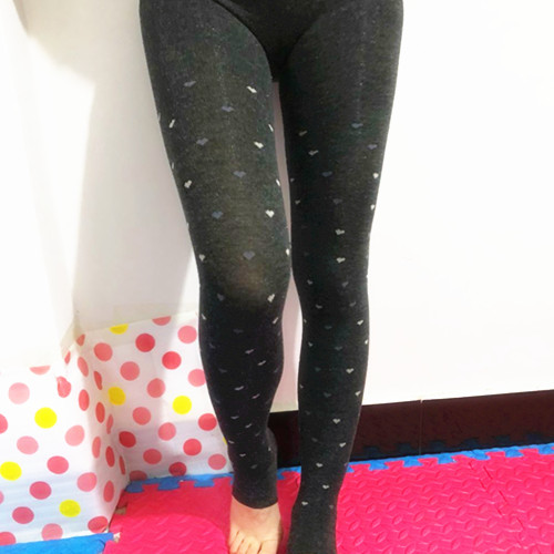 Mô hình cotton không thêm cô gái cashmere mùa đông quần legging code cao quần lửng vớ chân quần ấm quần quần quan ao nu