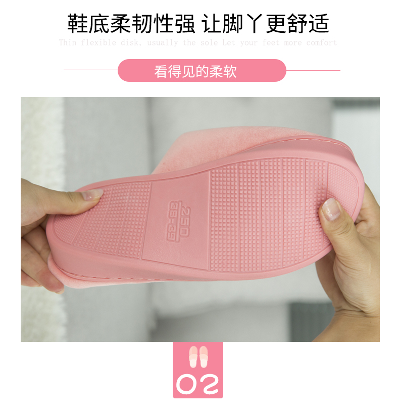 Dép bông nữ đáy dày cha mẹ-con chống trượt mùa đông dễ thương trẻ em nhà ấm đôi dép nam dép đi nhà vệ sinh