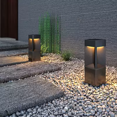 Lawn light outdoor waterproof garden villa power-connected grass buried light garden light community led landscape light