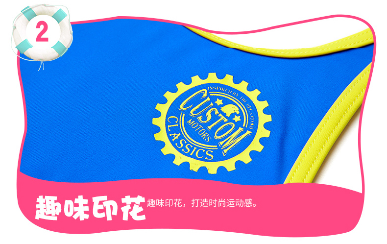 Đồ lót trẻ em Li Ning nữ sinh viên thời trang thể thao bảo thủ cạnh tranh chuyên nghiệp đào tạo phần đồ bơi tam giác một mảnh bộ bơi cho bé