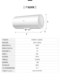 Haier Electric Water Heater, Fully Hidden with Wired Control, for Home Use, 50L/60L, Side Water Inlet for Bathroom Shower