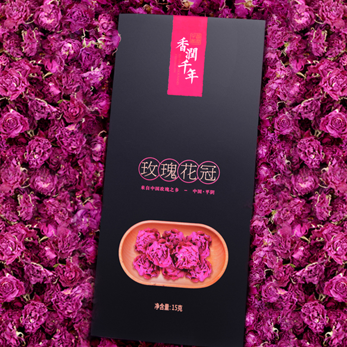 The aroma millennium rose tea crown tea flat cloudy crown corollar tea 15 g gift box packaging independently