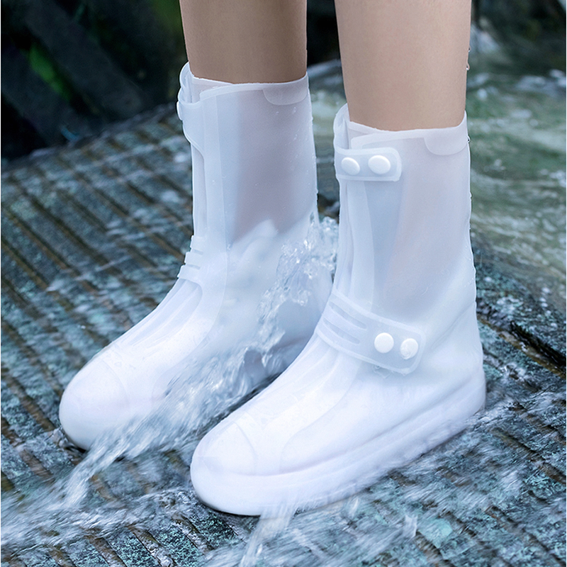 GP unisex simple silicone waterproof cover rain boot cover non-slip wear-resistant anti-fouling student outdoor rain boots