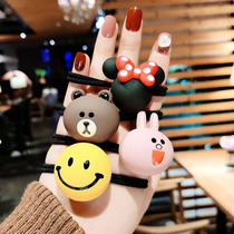 Japanese Cartoon New Cute Frog Rabbit Small Bear Dinosaur Hair Adorned Teenage Girl Son Super Fairys Rope Rubber Band