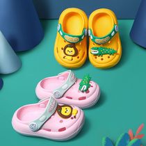 Japanese GP Summer Cartoon Male And Female Indoor Soft Bottom Anti-Slip Anti-Collision Baby Toddler Baby Toddler Cave slippers