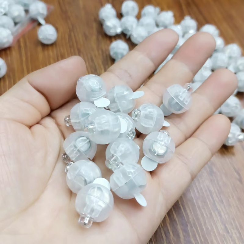 Mini Led Light-Emitting Lights, Colorful Lights, Balloon Lights, Yellow Light Flash Lights, Small Round Ball Lights, Plastic Doll Toy Accessories