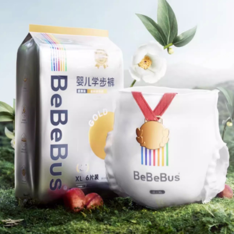 1提装BeBeBus装仔金标拉拉学步裤透气L/XXL
