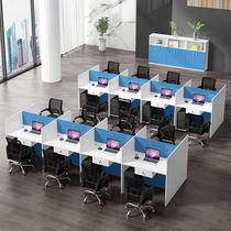 Staff Desk Electrical Marketing Operator Desk Office Chairs Combined Station Staff Screen Small Cassette 4 People 6