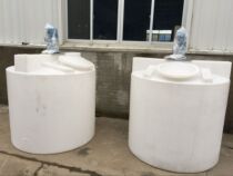 (Factory direct supply) 1500L circular dosing box for water treatment soft chemical medicine box plastic storage tank